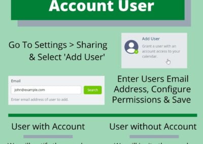 How to add a new account user to your Teamup calendar