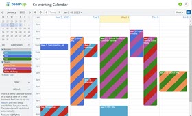 Coworking calendar