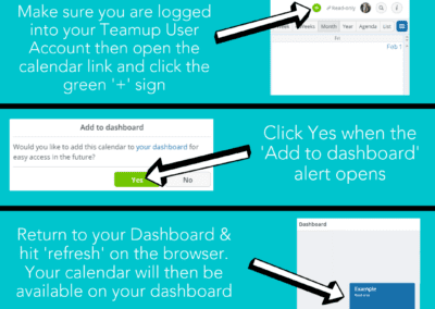 Add Link to Dashboard